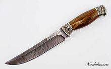 Военный нож  Авторский Нож из Дамаска №42